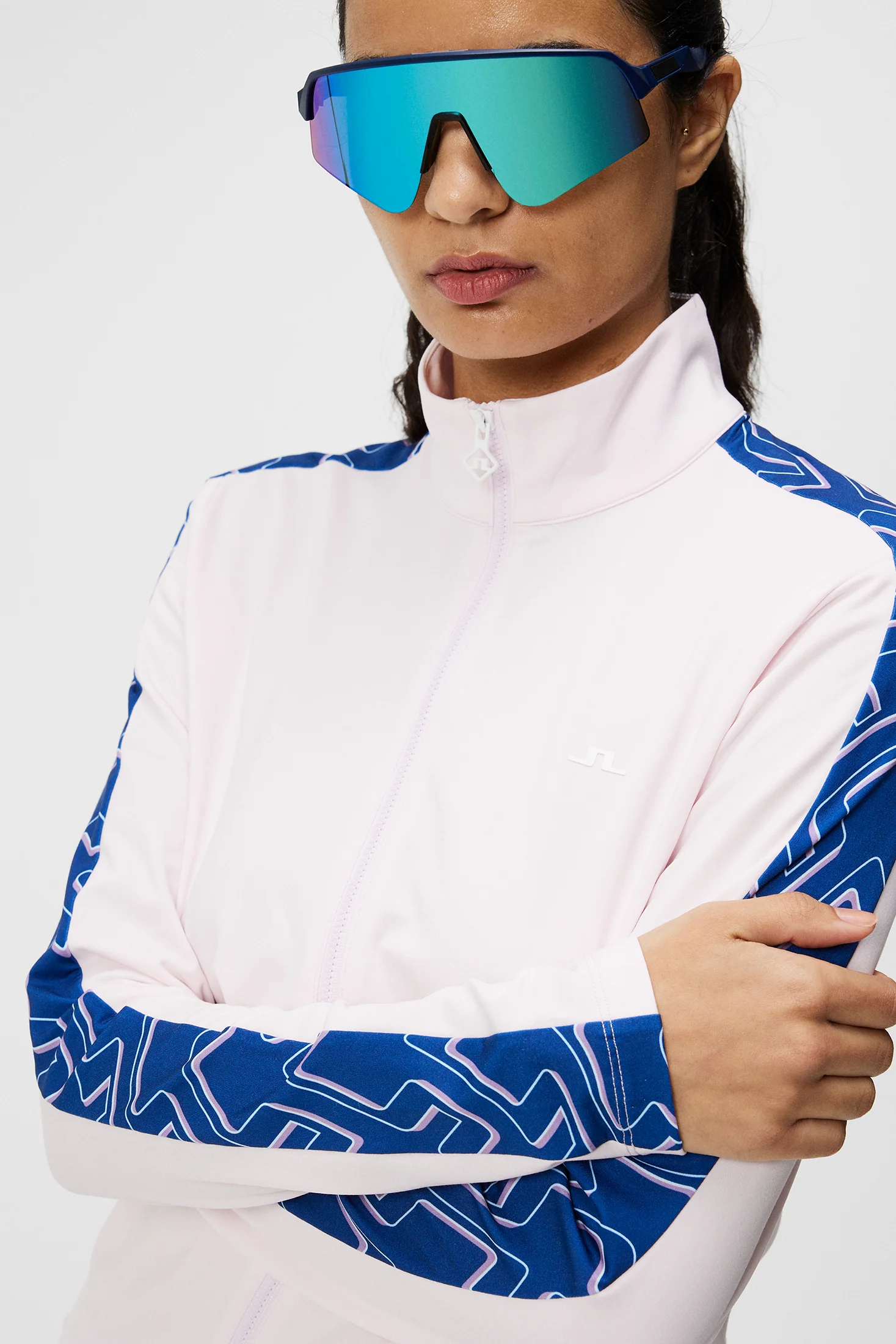 Winona Print Mid Layer / Cradle Pink - Image 6