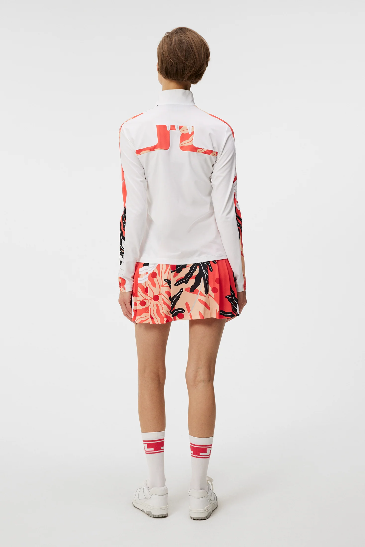 Winona Print Mid Layer / White - Image 4