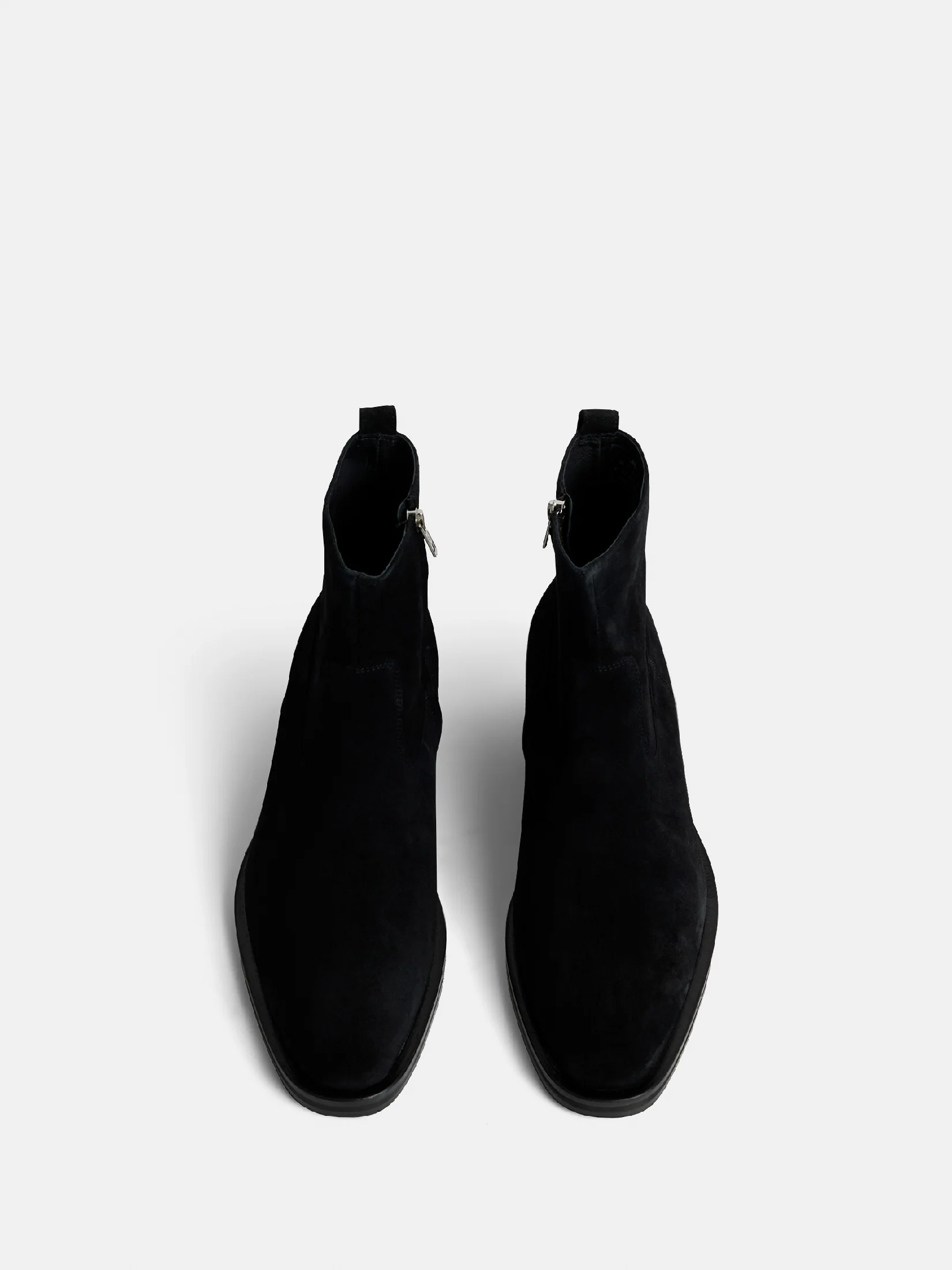 Wyatt Suede Boots / Black - Image 2