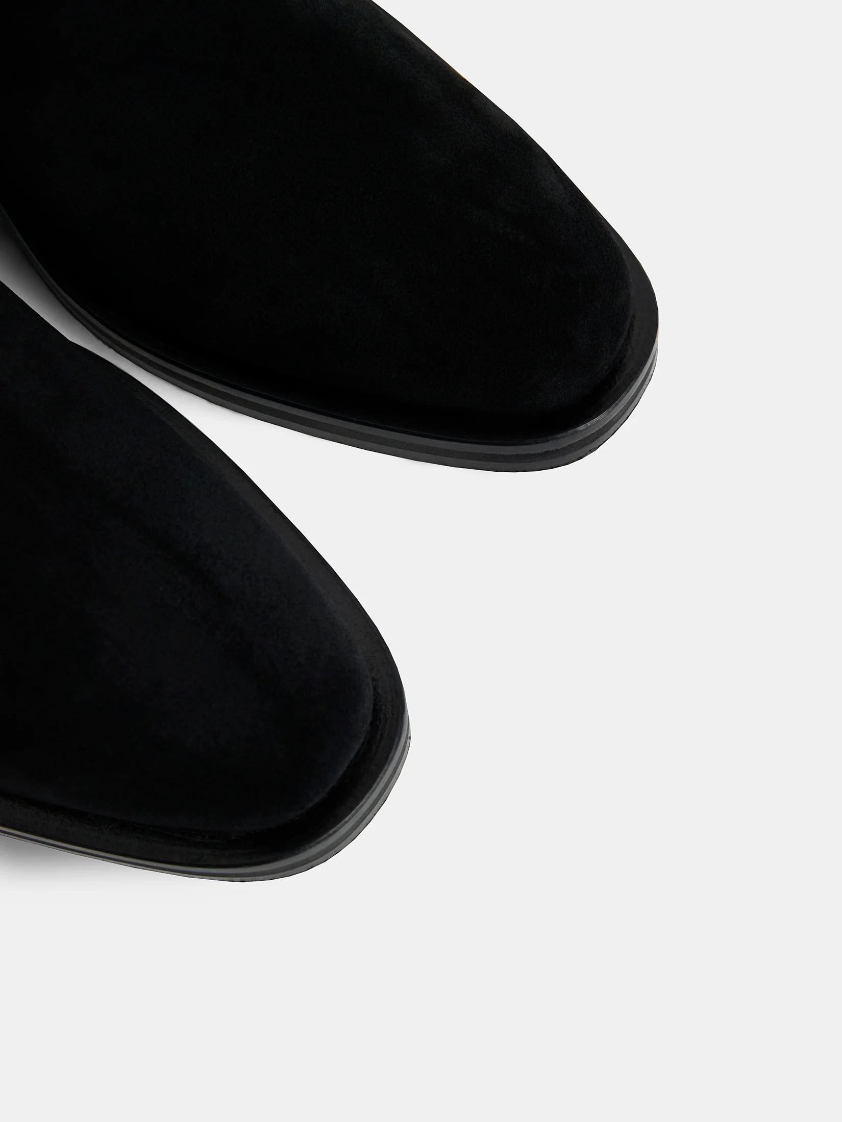 Wyatt Suede Boots / Black - Image 3