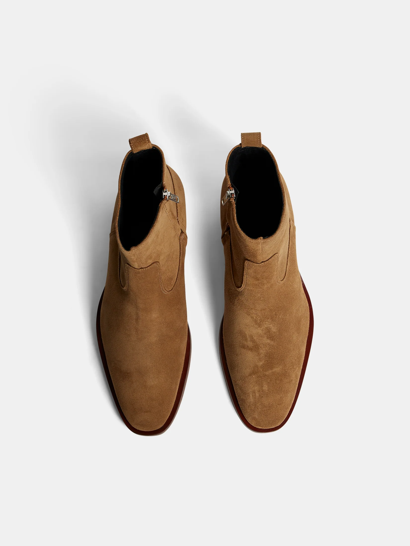 Wyatt Suede Boots / Brown - Image 3