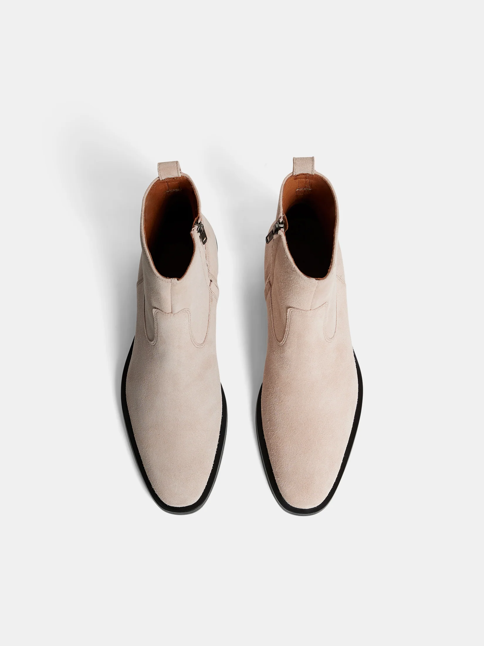 Wyatt Suede Boots / Powder Pink - Image 3