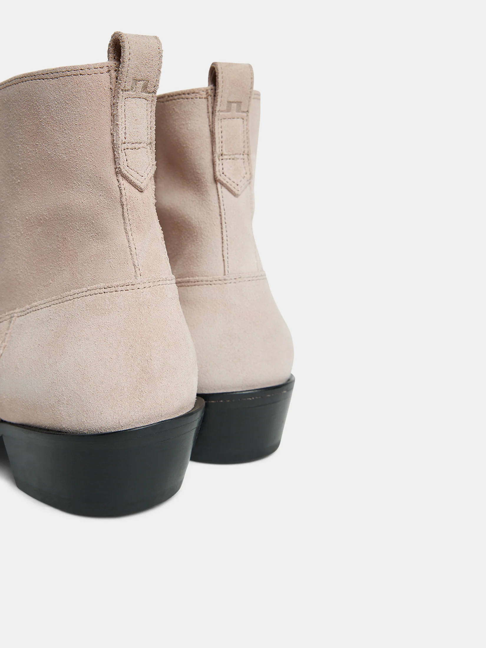 Wyatt Suede Boots / Powder Pink - Image 4