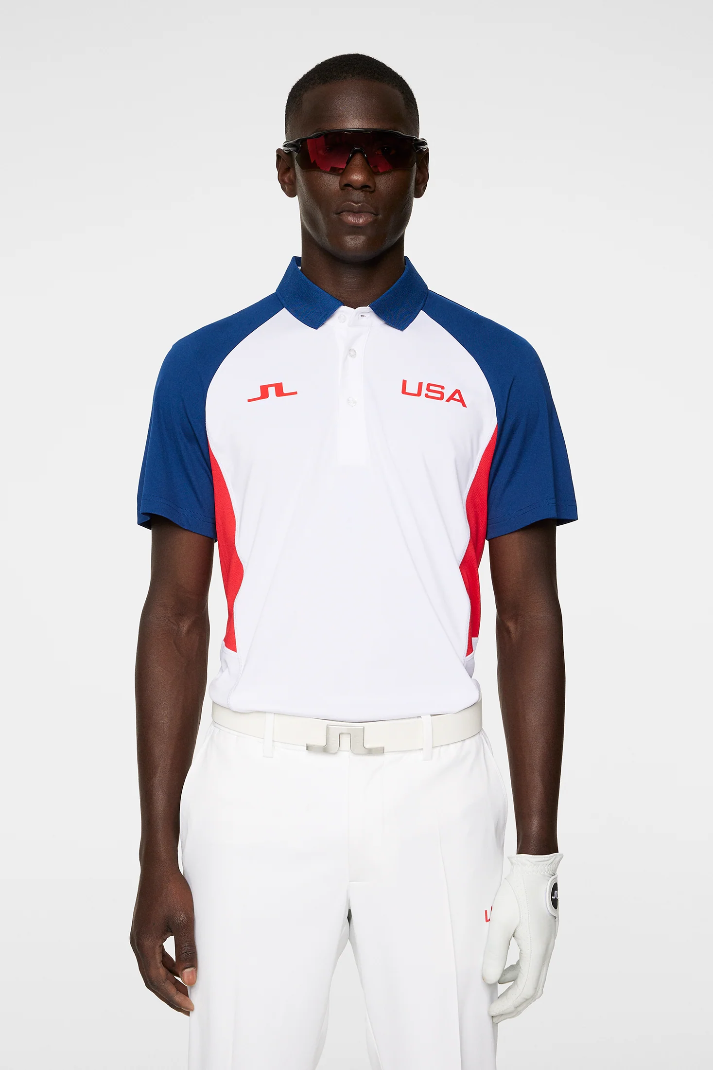 Yannick Color Block Polo / White - Image 3