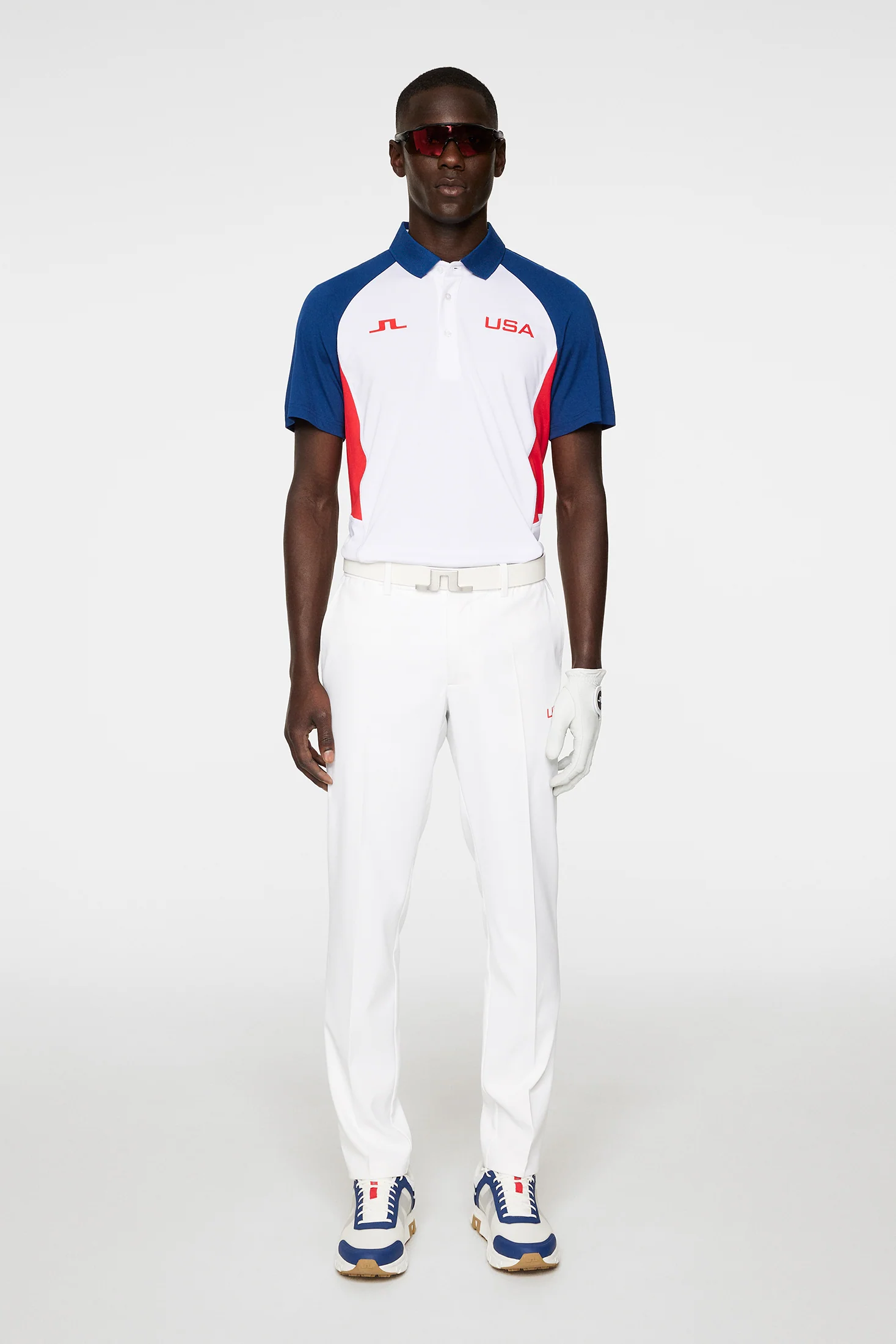 Yannick Color Block Polo / White - Image 5