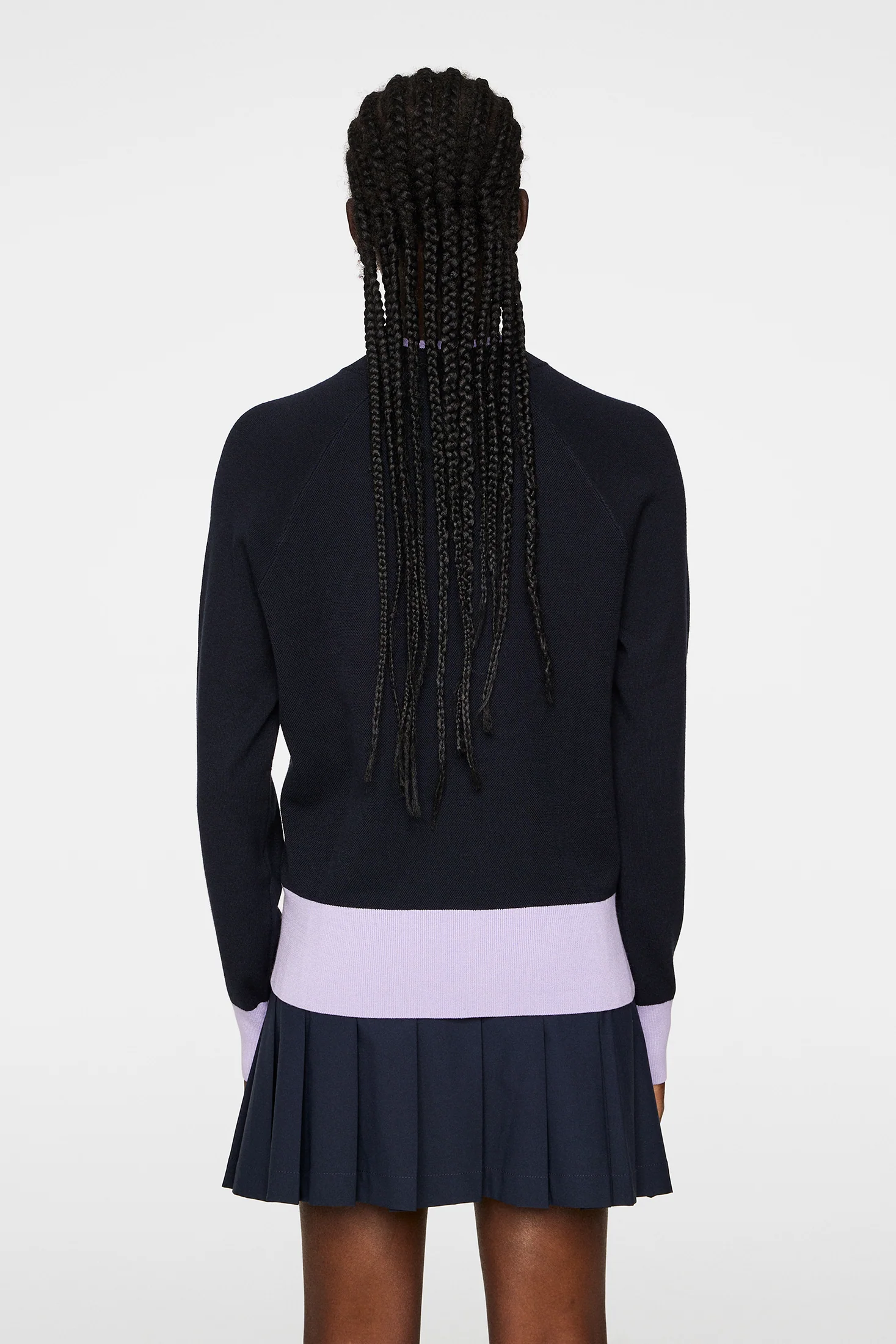 Zoe Knitted Sweater / JL Navy - Image 3