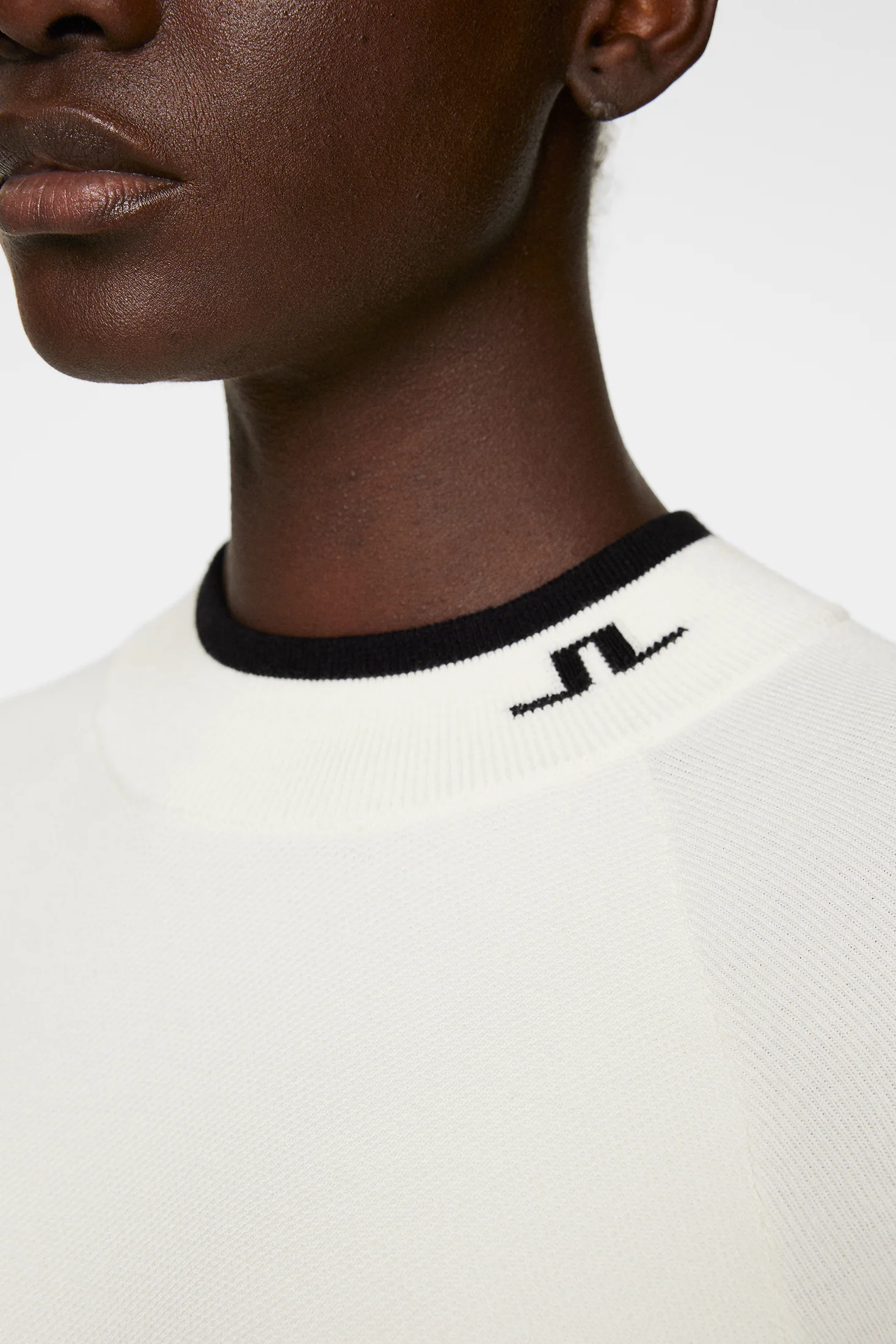 Zoe Knitted Sweater / White - Image 6